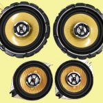 Bộ 4 Loa Ô Tô Bãi Chính Hãng Pioneer Carrozzeria TS Nhật 10cm và 16cm